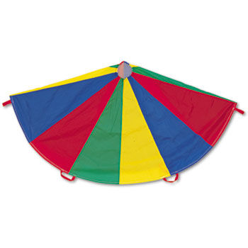 Nylon Multicolor Parachute, 24-ft. diameter, 20 Handleschampion 