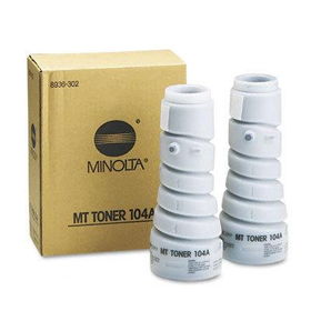 Minolta 8936302 - 8936302 Toner Cartridge, 2 Cartridges, Blackminolta 