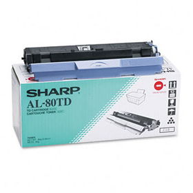 Sharp AL80TD - AL80TD Toner, 3000 Page-Yield, Black