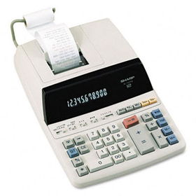 EL1197PIII Two-Color Printing Desktop Calculator, 12-Digit Fluorescent,Black/Redsharp 
