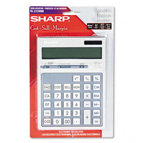 EL2139HB Portable Executive Desktop/Handheld Calculator, 12-Digit LCD