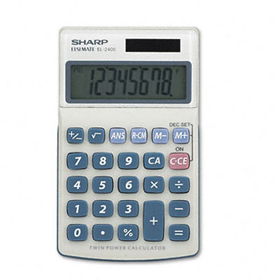Sharp EL240SB - EL240SB Handheld Business Calculator, 8-Digit LCD