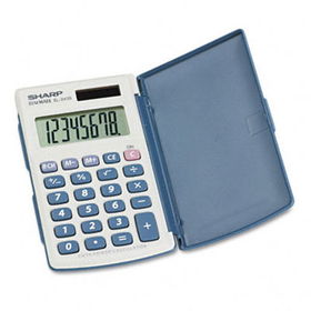 EL-243SB Solar Pocket Calculator, 8-Digit LCDsharp 