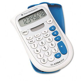 TI-1706SV Handheld Pocket Calculator, 8-Digit LCDtexas 