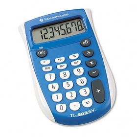 TI-503SV Pocket Calculator, 8-Digit LCDtexas 