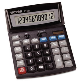 1190 Executive Desktop Calculator, 12-Digit LCDvictor 