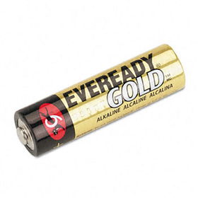 Eveready A91BP12H - Gold Alkaline Batteries, AA, 12 Batteries/Pack