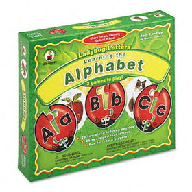 Carson-Dellosa Publishing CD140001 - Ladybug Letters Alphabet Learning Puzzle Game, Ages 3 and Up
