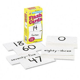 Carson-Dellosa Publishing CD3904 - Flash Cards, Numbers 0-100, 3w x 6h, 104/Pack