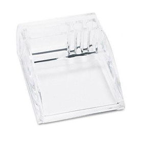 Kantek AD05 - Acrylic Memo Pad/Supplies Organizer for 3x3 Self-Stick Note Pads, Clear