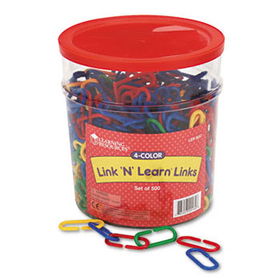 Learning Resources LER0257 - Link N Learn Links, Math Manipulatives, for Grades Pre-K-4