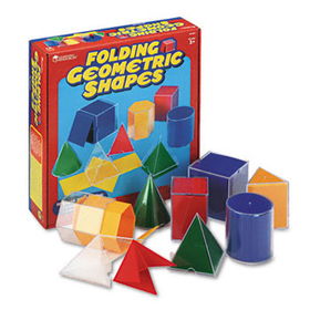Folding Geometric Shapes, for Grades 2 and Up