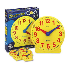 Classroom Clock Kit, Learning Clock, for Grades Pre-K-4learning 
