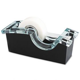 Scotch DS520 - DS520 Tape Dispenser, 1 core, Acrylic Top/Weighted Base, Clear/Blackscotch 