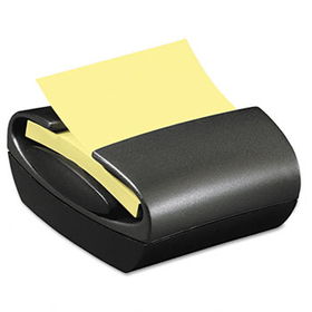 Pop-up Notes Dispenser for 3 x 3 Self-Stick Pop-Up Notes, Black Basepost 
