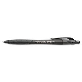 Paper Mate 70736 - Pro-FIT Ballpoint Retractable Pen, Black Ink, Medium, Dozenpaper 