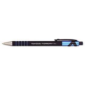 FlexGrip Ultra Recycled Ballpoint Retractable Pen, Blue Ink, Medium, Dozenpaper 