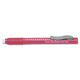 Clic Eraser Pencil-Style Grip Eraser, Redpentel 