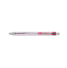 Better Ballpoint Retractable Pen, Red Ink, Fine, Dozenpilot 