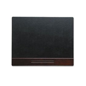 Wood Tone Desk Pad, Mahogany, 24 x 19rolodex 