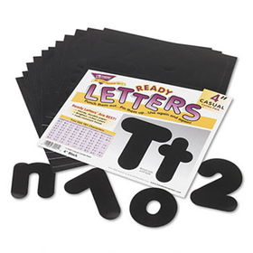 Ready Letters Casual Combo Set, Black, 4""h, 182/Settrend 