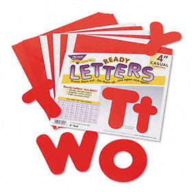 Ready Letters Casual Combo Set, Red, 4""h, 182/Set
