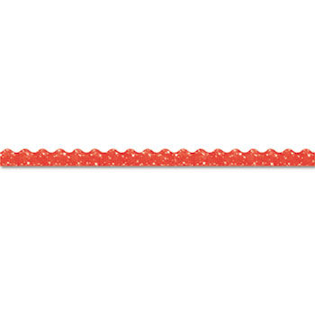 Terrific Trimmers Sparkle Border, 2 1/4"" x 39"" Panels, Red, 10/Settrend 