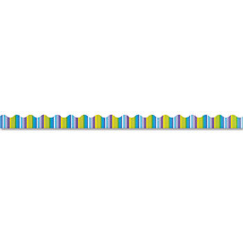 Terrific Trimmers Bright Border, 2 1/4"" x 39"" Panels, Cool Stripes, 12/Settrend 