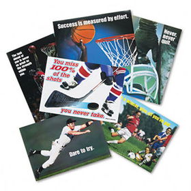 TREND TA6685 - Assorted Sports Themed Motivational Prints, 13 3/8 x 9, 6/Packtrend 