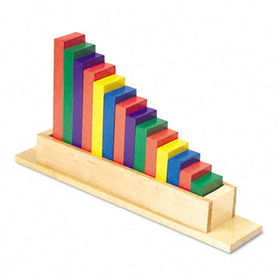 Chenille Kraft 3874 - Wood Sorting Staircase Puzzle, for Toddler To Grade 1