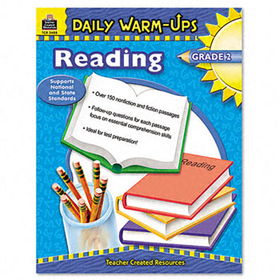 Daily Warm-Ups: Reading, Grade 2, Paperback, 176 Pagesteacher 
