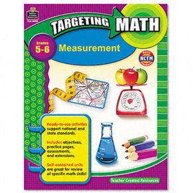 Teacher Created Resources 8996 - Targeting Math, Measurement, Grades 5-6, 112 Pages