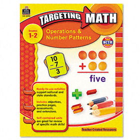 Teacher Created Resources 8990 - Targeting Math, Operations/Number Patterns, Grades 1-2, 112 Pagesteacher 