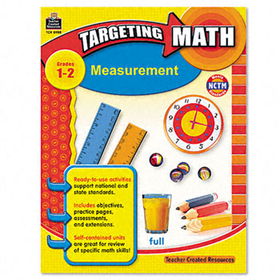Teacher Created Resources 8988 - Targeting Math, Measurement, Grades 1-2, 112 Pagesteacher 