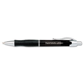 Paper Mate 1733536 - Apex Ballpoint Retractable Pen, Black Ink, Bold, Dozenpaper 