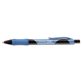 Paper Mate 1733543 - Silkwriter Ballpoint Retractable Pen, Blue Ink, Bold, Dozenpaper 