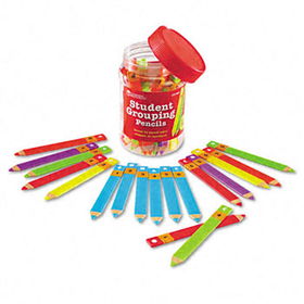Learning Resources LER0624 - Student Grouping Pencils, 4-1/2 x 1/2, Assorted Colors