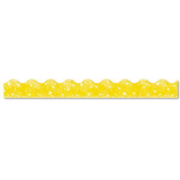 Terrific Trimmers Sparkle Border, 2 1/4"" x 39"" Panels, Yellow, 10/Set