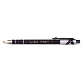 FlexGrip Ultra Recycled Ballpoint Retractable Pen, Black Ink, Medium, Dozenpaper 
