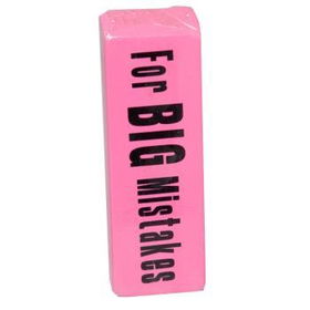 Big Mistake Eraser Case Pack 48
