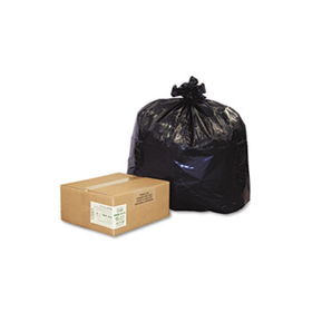 Earthsense Commercial RNW4620 - Recycled Can Liners, 40-45 Gal., 2.0 mil, 40 x 46, Black, 100/Cartonearthsense 