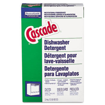 Cascade 34953 - Automatic Dishwasher Powder, 85 oz. Box, 6/Carton