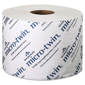 Georgia Pacific 15100 - Envision Micro Twin Bath Tissue, 2-Ply, White, 1000 Sheets/Roll, 48 Rolls/Cartongeorgia 