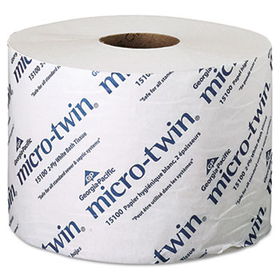 Georgia Pacific 15100 - Envision Micro Twin Bath Tissue, 2-Ply, White, 1000 Sheets/Roll, 48 Rolls/Carton