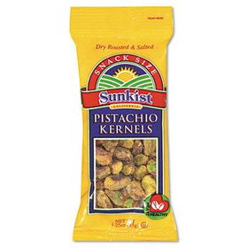 Paramount Farms 070146E3 - Sunkist California Pistachio Kernels, Dry Roasted & Salted, 1.25 oz, 24/Boxparamount 