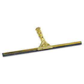 Unger GS450 - Golden Clip Brass Squeegee Complete, 18 Wide