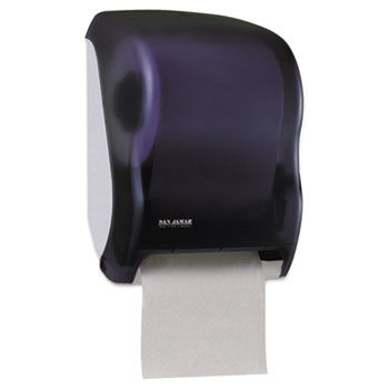 San Jamar T1300TBK - Electronic Touchless Roll Towel Dispenser, 11 3/4 x 9 x 15 1/2, Black