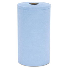 Hospital Specialty Co. C2375B - Prism Scrim Reinforced Wipers, 4-ply, 9.75 x 275 ft Roll, Blue, 6/Carton