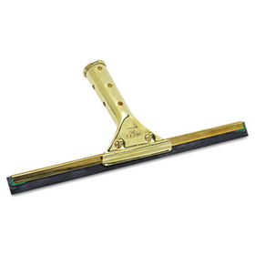 Unger GS300 - Golden Clip Brass Squeegee Complete, 12 Wide
