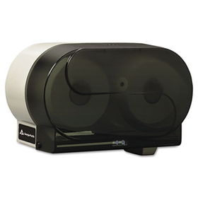 Georgia Pacific 52102 - Micro-Twin Toilet Tissue Dispenser, 12 1/2 x 5 3/4 x 8 1/4, Translucent Smokegeorgia 